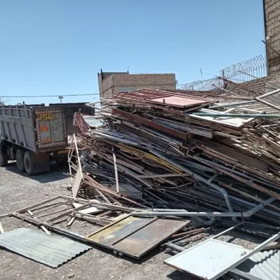 ضایعات آهن در جنوب تهران