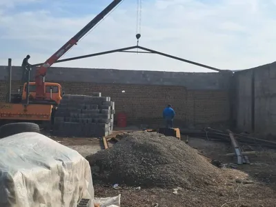 نصب سقف شیب دار در شرق تهران 