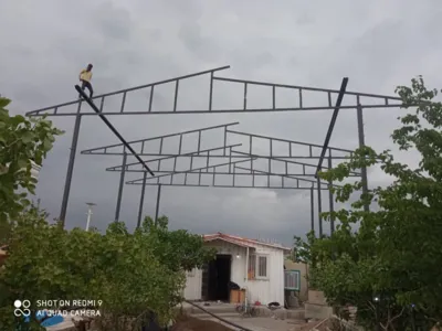 نصب سقف شیب دار در شرق تهران 