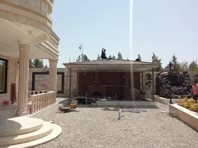 نصب سقف شیب دار در شرق تهران 