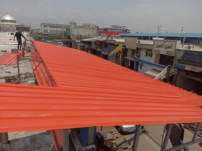 نصب سقف شیب دار در شرق تهران 