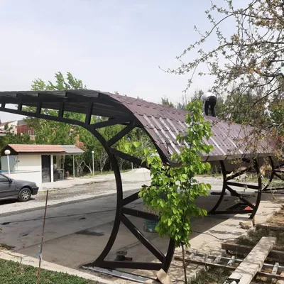 نصب سقف شیب دار در شرق تهران 