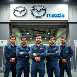تعمیرات تخصصی ماشین مزدا