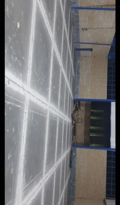 بتن ریزی با ماله پروانه در سمنان