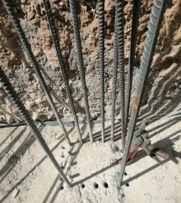 بتن ریزی با ماله پروانه در سمنان