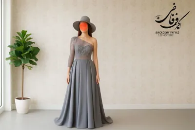 آموزش خیاطی لباس مجلسی بدون پرو