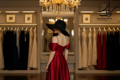 آموزش خیاطی لباس مجلسی بدون پرو