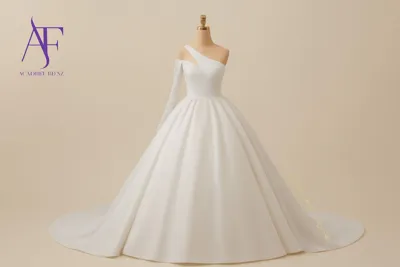 آموزش خیاطی لباس عروس بدون پرو