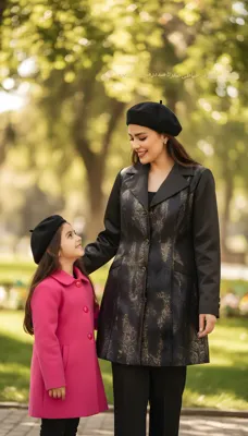 اموزش لباس مادر و کودک با بهترین متد خیاطی بدون پرو 