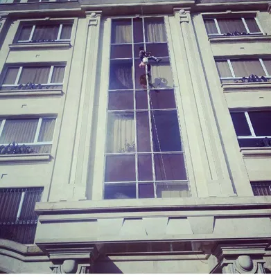 نماشویی ساختمان در شمال تهران