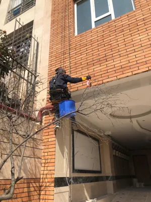 اجرا نماشویی ساختمان در شمال تهران