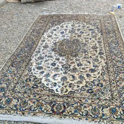 لکه بری قالی در اصفهان 