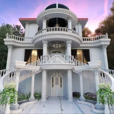 سیمان بری نما ساختمان در گیلان