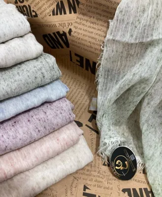 شال نخی برفی