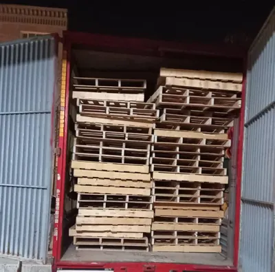 پالت چوبی وفشرده