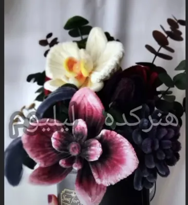 آموزش گل های مخملی