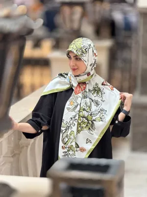 عمده روسری ابریشمی