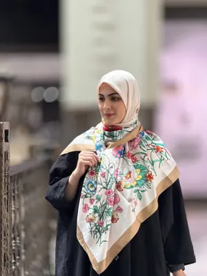 عمده روسری ابریشمی