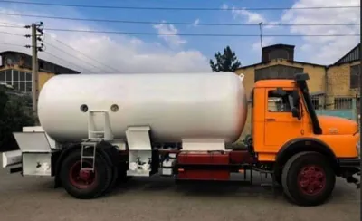 پر کردن مخزن گاز خاوران تهران 