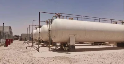 نصب مخزن گاز در خاوران تهران 