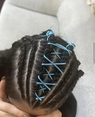 بافت آفریقایی مثلثی ریز