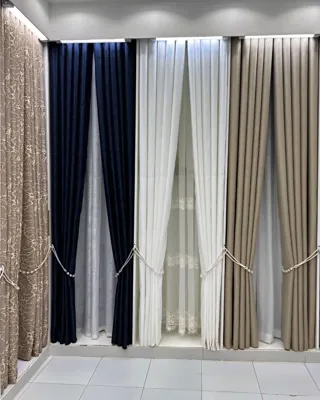 نمونه پرده پذیرایی