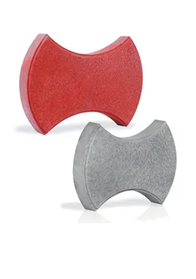 کفپوش بتنی تبری شکل