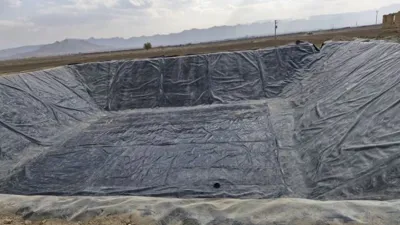 پوشش استخر با ژئوممبران