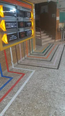  خط کشی مراکز درمانی در شاهین شهر