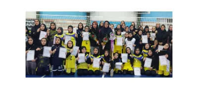 مسابقه والیبال رده سنی نونهالان با حضور ۴۰تیم قائمشهر