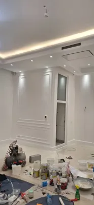 نقاش ساختمان سعادت آباد 