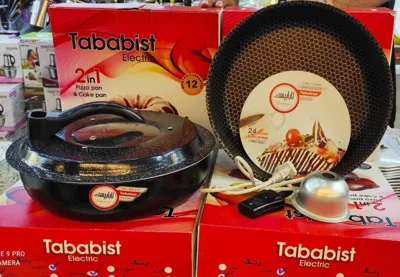 👑 کیک‌پزبرقی‌مارک‌‌تابابیست 👑

تک رنگ‌مشکی

باداشتن‌کیک‌پزبرقی‌به‌راحتی‌درداخل‌

منزل‌خودانواع‌‌کیک‌وشیرینی‌رادر

سریعترین‌زمان‌ممکن‌آماده‌کرد

علاوه برپخت‌کیک...پیتزاپزوخوراک‌مرغ‌