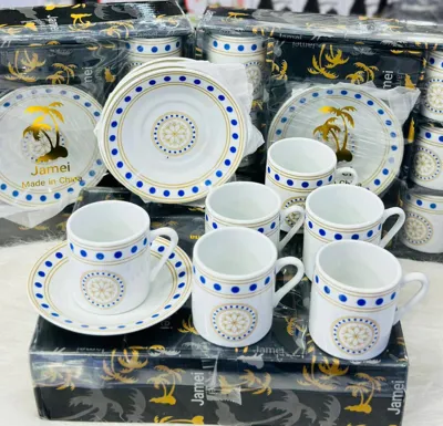 👑کپ‌و زیرمارک‌جمیل👑

  از جنس چینی اصل

با رنگ سفید‌وطرح های متفاوت

رنگ ثابت وشیک

یک انتخاب بی‌نظیر برای دکوراسیون شیک آشپزخانه‌تان است. این ست‌کپ‌و زیر، همچنین علاوه بر استفاده عملی در قهوه‌خوری، یک تکه هنری برای نمایش در میزهای شماست. جنس چینی اصل این ست کیفیت و دوام بیشتری را به آن می‌بخشد.که باعث میشود به طرز چشمگیری جلوه کند