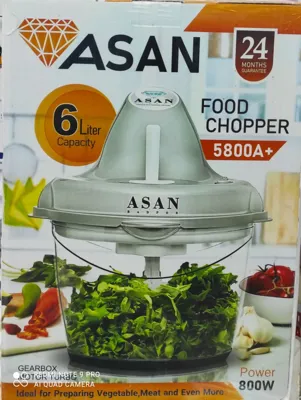 👑خردکن‌‌تک‌دورASAN👑

خردکن ASAN 

 6لیترواقعی ‌باتوان بالا800وات

باموتورقوی وگیربکس قدرت بالا به دلیل استفاده ازگیربکس قابلیت خردکردن سبزی.گوشت‌.انواع خشکبار.میکس انواع غذاهای گرم‌وسردودیگرموادغذایی

 تیغ‌لیزری.مخزن‌نشکن‌‌ضدخش‌باکارایی بسیاربالا‌کیفیت‌فووق العاده