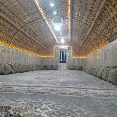 ساخت آلاچیق چوبی زیبا در بوشهر