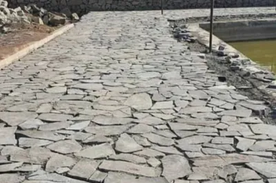 سنگ کف حیاط