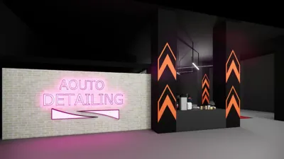 دکوراسیون کارواش در سبزوار