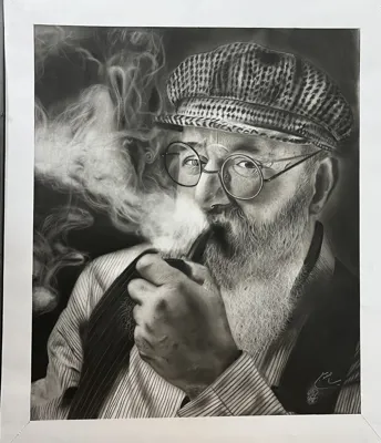 پیرمرد ابعاد ۵۰در۷۰