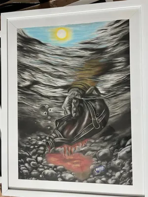 وقایع اربعین ابعاد۵۰در۷۰ وقف موکب اربعین