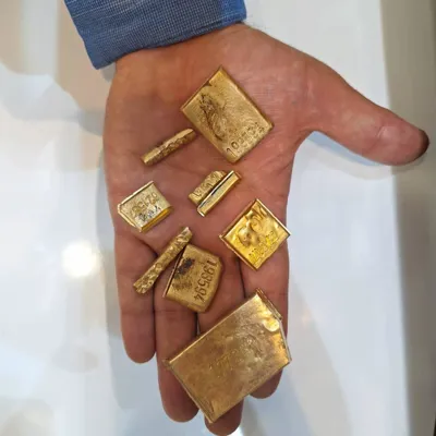 انواع شمش طلا 