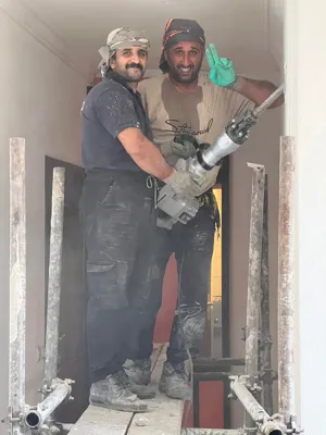 بنایی ساختمان در بابل