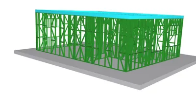 شرکت اجرایی سازه ال اس اف بام سازان