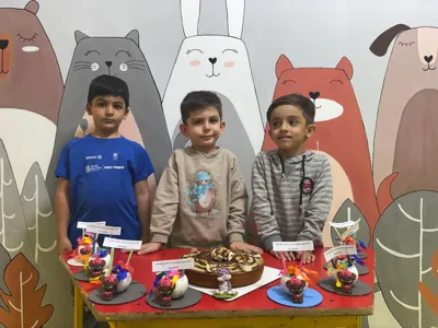 روز جهانی کودک درکنار پسرهای خوب مهدکودک مبینا 