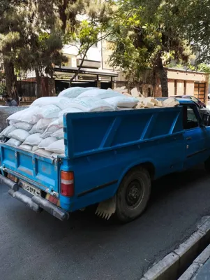 حمل نخاله نیسان کمپرسی شمال تهران