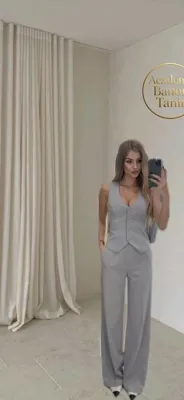 جلیقه و شلوار مجلسی دخترانه