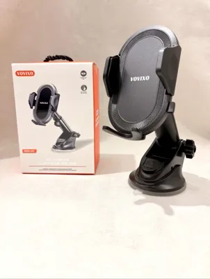 هولدر چندمنظوره موبایل خودرو vovixo&nbsp;
مدل: VH1
ابعاد: 68×140×98 میلی متر
مناسب برای: نصب روی داشبورد و دریچه کولر خودرو
رنگ: مشکی