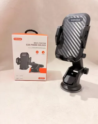 هولدر چند منظوره موبایل خودرو VOVIXO
مدل: VH2
ابعاد: 70×140×100 میلی متر
رنگ: مشکی
