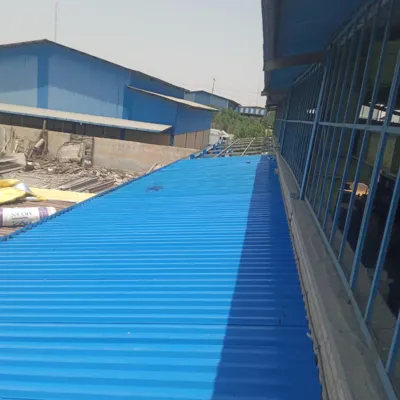 اجرای سقف سوله 