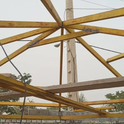 اجرای سقف شیروانی 