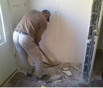 تخریب و بازسازی در محمود آباد